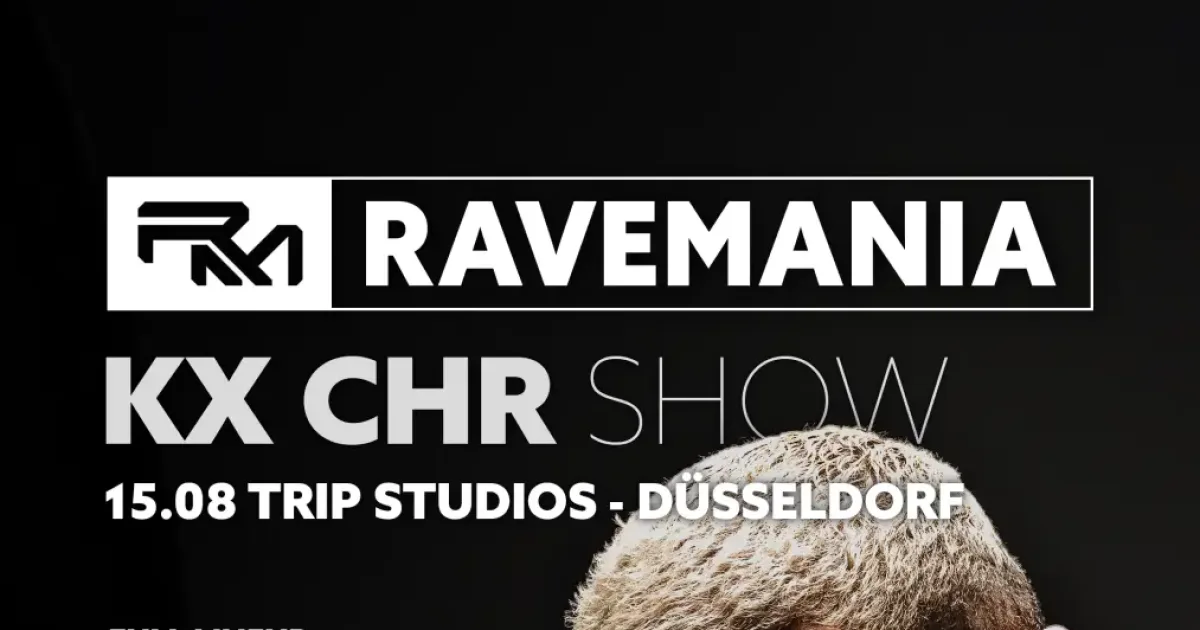 OpenGraph-Poster zur KX-CHR-Show am 15. August 2026 in den Trip Studios Neuss